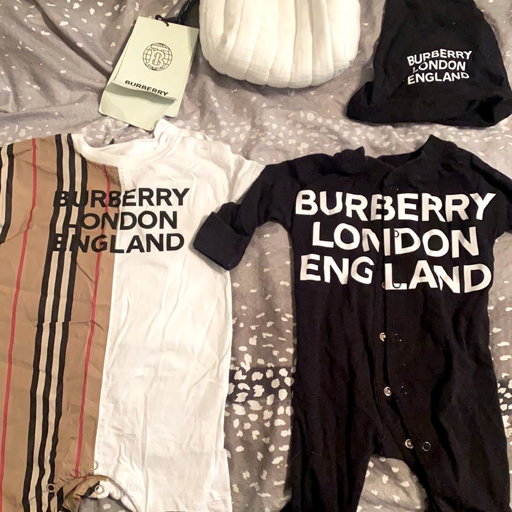 2 Gently used Burberry puffs